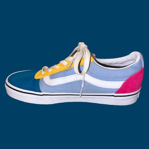 Women’s Vans Ward Old Skool Color Block Low Sneakers Size 8 - Picture 6 of 7